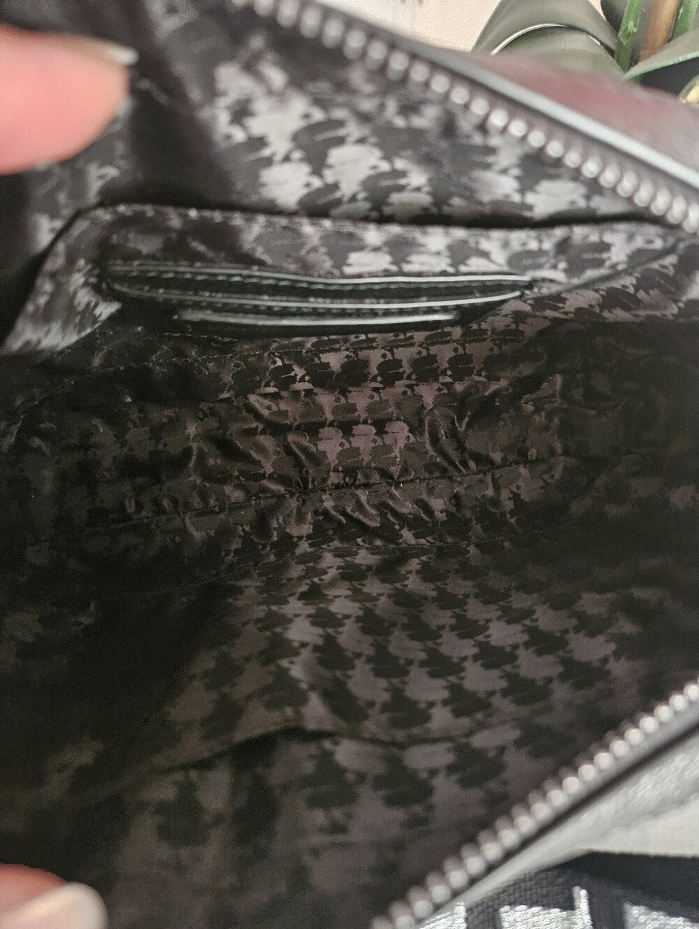 Karl Lagerfeld Black Crystal 'Karl' Crossbody - Picture 10 of 15